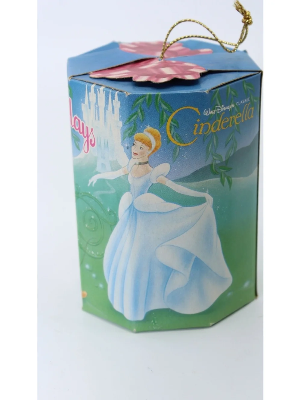 80s 90s Disney 6 EMPTY BOXES from Christmas Ornaments McDonalds Happy Meal Toys